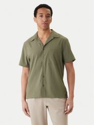 Calvin Klein Koszula LV04LF109G Zielony Classic Fit. Zielone koszule CALVIN KLEIN, m, bez wzorów, z syntetyku, bez kołnierzyka, bez ramiączek. Za 408.99 zł.