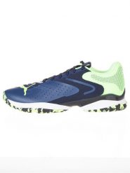 Puma Buty "SPEED 600 2" w kolorze granatowo-zielonym do biegania rozmiar: 40,5. Niebieskie buty do biegania Puma, bez wzorów, bez zapięcia, do biegania. Za 180.49 zł.