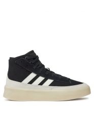 Adidas Sneakersy Znsored High IE7859 Czarny. Czarne buty sportowe casual Adidas, bez wzorów, z materiału, bez zapięcia. Za 289.99 zł.