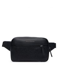Armani Exchange Nerka XM003279 AF26662 UC001 Czarny. Czarne saszetki i nerki Armani Exchange, bez wzorów, ze skóry. Za 454.99 zł.