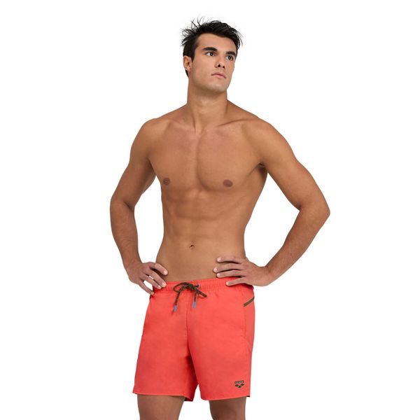 Szorty kąpielowe Arena Pro_File. Czerwone krótkie spodenki sportowe Arena, m, bez wzorów. W wyprzedaży za 143.50 zł.