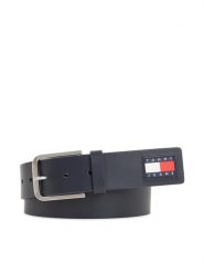 Tommy Jeans Pasek Męski Tjm Adj. Leather 4.0 AM0AM12339 Granatowy. Niebieskie paski Tommy Jeans, bez wzorów, z jeansu. Za 129.99 zł.