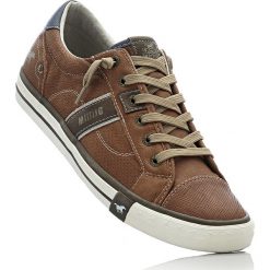 Sneakersy Mustang bonprix koniakowy. Buty sportowe casual marki bonprix. Za 189.99 zł.