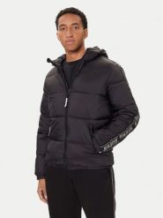 Guess Kurtka zimowa Z5BL17 WO06I Czarny Regular Fit. Czarne kurtki Guess, na zimę, m, z aplikacjami, z syntetyku, bez kaptura. Za 419.99 zł.