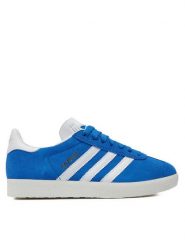 Adidas Sneakersy Gazelle IG2093 Niebieski. Niebieskie buty sportowe casual Adidas, bez wzorów, ze skóry, bez zapięcia. Za 339.99 zł.