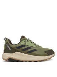 Adidas Trekkingi Terrex Anylander JR6599 Khaki. Brązowe trekkingi Adidas, bez wzorów, z materiału, bez zapięcia. Za 329.99 zł.