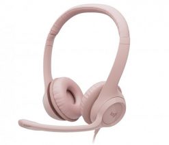 Logitech H390 USB Różowy. Czerwone słuchawki dla graczy LOGITECH. Za 179.00 zł.
