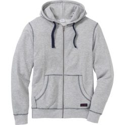 Bluza rozpinana Regular Fit bonprix jasnoszary melanż. Bluzy marki bonprix. Za 54.99 zł.