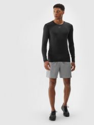 4F Spodenki treningowe 4Way Stretch męskie - szare 3XL. Szare krótkie spodenki sportowe 4F, l, bez wzorów, z elastanu. Za 99.99 zł.