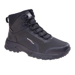 Męskie Buty Turystyczne Dodson. Czarne buty turystyczne MAGNUM, bez wzorów, z gumy, bez zapięcia, trekkingowe. Za 348.05 zł.