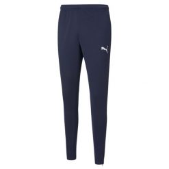 Spodnie fitness męskie Puma teamRISE Poly Training. Czarne buty treningowe Puma, bez wzorów, na fitness i siłownię. Za 127.00 zł.