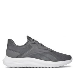 Buty do biegania Reebok. Szare buty do biegania Reebok, bez wzorów, bez zapięcia, do biegania. Za 199.99 zł.