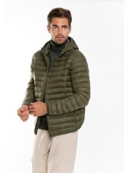 Northwood Kurtka pikowana "Aspen" w kolorze khaki rozmiar: M. Brązowe kurtki Northwood, m, bez wzorów, bez kaptura. Za 130.99 zł.