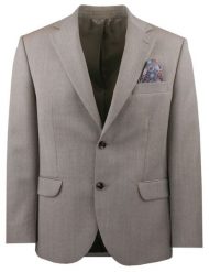 Wełniana, Taliowana Marynarka - MEN'SFIELD - Beżowa. Brązowe garnitury MEN'SFIELD, na co dzień, m, bez wzorów, z materiału, eleganckie. Za 679.00 zł.