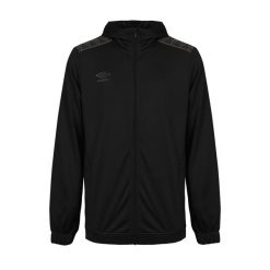 Bluza dresowa zapinana na zamek błyskawiczny Umbro. Czarne bluzy bez kaptura Umbro, m, bez wzorów, z dresówki, bez kaptura. Za 327.50 zł.