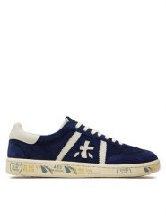 Premiata Sneakersy Bonnie VAR 6763 Granatowy. Niebieskie buty sportowe casual Premiata, bez wzorów, z materiału, bez zapięcia. Za 1,079.00 zł.