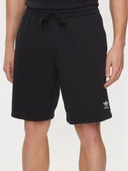 Adidas Szorty sportowe Essentials+ Made With Hemp Shorts HR8617 Czarny Regular Fit. Czarne krótkie spodenki sportowe Adidas, m, bez wzorów, z bawełny. Za 179.99 zł.