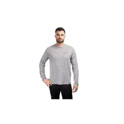 Koszulka trekkingowa męska Long Sleeved Cap Cool Daily Graphic-Waters-Boardshort. Szare bluzki z długim rękawem Patagonia, m, bez wzorów, z dzianiny, bez kołnierzyka, bez ramiączek. Za 299.99 zł.