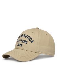 Aeronautica Militare Czapka z daszkiem 261HA1241UCT02261 Beżowy. Brązowe czapki z daszkiem Aeronautica Militare, bez wzorów, z bawełny. Za 189.99 zł.