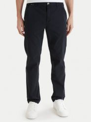 Beverly Hills Polo Club Chinosy W126-BHMTR-1066-48X Czarny Regular Fit. Czarne eleganckie spodnie Beverly Hills Polo Club, l, z bawełny. Za 189.99 zł.