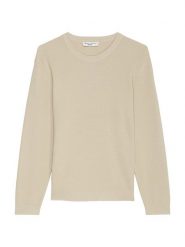 Marc O´Polo Sweter w kolorze beżowym rozmiar: L. Brązowe swetry nierozpinane l, bez wzorów, z bawełny, bez kołnierzyka, bez ramiączek. Za 181.33 zł.