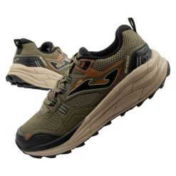 Buty trekkingowe męskie Joma Shock. Brązowe buty do biegania Joma, bez wzorów, bez zapięcia, do biegania. Za 229.00 zł.