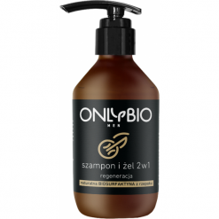 ONLYBIO SZAMPON I ŻEL 2W1 DLA MĘŻCZYZN - REGENERACJA 250 ML. Pielęgnacja ciała marki OnlyBio. Za 34.80 zł.