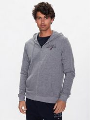 Tommy Hilfiger Bluza UM0UM02879 Szary Regular Fit. Szare bluzy Tommy Hilfiger, l, bez wzorów, z syntetyku, bez kaptura. Za 259.99 zł.