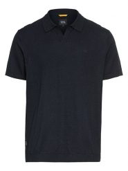 Camel Active Koszulka polo w kolorze granatowym rozmiar: L. Niebieskie koszulki polo Camel Active, l, bez wzorów, z bawełny, bez kołnierzyka, bez ramiączek. Za 171.68 zł.
