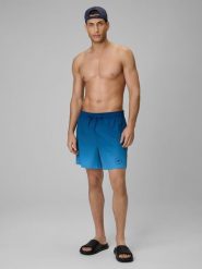 4F Spodenki plażowe boardshorty męskie - turkusowe 3XL. Niebieskie szorty 4F, m, bez wzorów, z materiału. Za 99.99 zł.