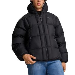Kurtka Puma Model Puffer Jacket Kolor Czarny. Czarne kurtki Puma, m, bez wzorów, z tkaniny, bez kaptura. Za 446.99 zł.