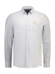 NEW ZEALAND AUCKLAND Koszula w kolorze biało-szarym rozmiar: L. Białe koszule New Zealand Auckland, l, bez wzorów, bez kołnierzyka, bez ramiączek. Za 170.87 zł.