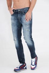 7 FOR ALL MANKIND Niebieskie jeansy męskie. Niebieskie jeansy 7 for all mankind, m. W wyprzedaży za 599.99 zł.