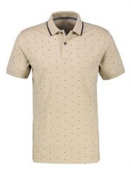 Lerros Koszulka polo w kolorze beżowym rozmiar: M. Brązowe koszulki polo Lerros, m, bez wzorów, z bawełny, bez kołnierzyka, bez ramiączek. Za 114.98 zł.