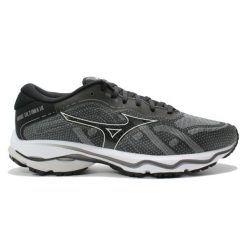 Buty do biegania męskie Mizuno Wave Ultima 14. Czarne buty do biegania Mizuno, bez wzorów, z materiału, bez zapięcia, do biegania, mizuno wave. Za 668.00 zł.