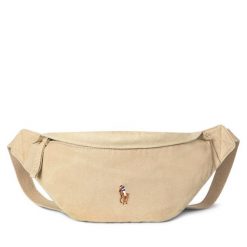 Saszetka nerka Polo Ralph Lauren. Brązowe saszetki i nerki Polo Ralph Lauren, bez wzorów. Za 319.99 zł.