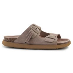 Klapki D.Franklin Vibe Sandals Buckle DFSH407001-TAUP brązowe. Brązowe klapki . Za 408.30 zł.