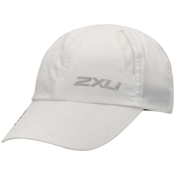Czapka 2XU Run. Białe czapki z daszkiem 2XU, bez wzorów, z bawełny. Za 123.60 zł.