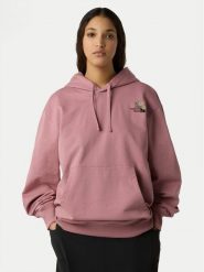 The North Face Bluza Dome Flower NF0A8EGZ Różowy Regular Fit. Czerwone bluzy The North Face, m, bez wzorów, z bawełny, bez kaptura. Za 349.99 zł.