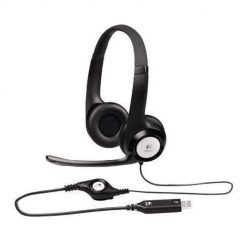 Logitech H390 USB Grafitowy. Szare słuchawki dla graczy LOGITECH. Za 179.00 zł.