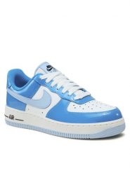 Nike Sneakersy Air Force 1 '07 FJ4801 400 Niebieski. Niebieskie buty sportowe casual Nike, bez wzorów, ze skóry, bez zapięcia. Za 499.99 zł.