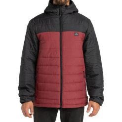 Kurtka turystyczna męska Billabong Surf Check pikowana. Brązowe kurtki Billabong, m, bez wzorów, bez kaptura. W wyprzedaży za 195.00 zł.