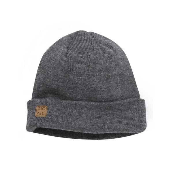 Czapka zimowa COAL HARBOR charcoal ONE SIZE. Szare czapki zimowe COAL, bez wzorów. Za 40.00 zł.