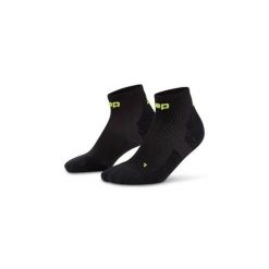 Męskie skarpety kompresyjne sportowe za kostkę low cut Core Run Ultralight CEP. Czarne odzież kompresyjna CEP, bez wzorów, z elastanu. Za 79.00 zł.