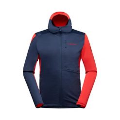 Termoaktywna bluza z kapturem La Sportiva Chill. Niebieskie bielizna termoaktywna La Sportiva, s, bez wzorów, z elastanu, bez ramiączek, trekkingowe. Za 489.50 zł.