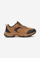 Camelowe Buty Trekkingowe Cecrol. Brązowe buty trekkingowe Born2be, bez wzorów, z nubiku, przed kostkę, bez zapięcia. W wyprzedaży za 144.49 zł.
