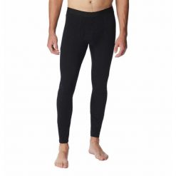 Legginsy Termiczne turystyczne męskie Columbia Mwt Stretch Tight. Czarne bielizna termoaktywna Columbia, m, bez wzorów, bez ramiączek. Za 194.99 zł.