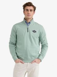 McGregor Bluza w kolorze zielonym rozmiar: XL. Zielone bluzy McGregor, xl, bez wzorów, z bawełny, bez kaptura. Za 139.20 zł.