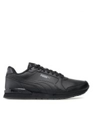 Puma Sneakersy St Runner V3 L 384855 11 Czarny. Czarne buty sportowe casual Puma, bez wzorów, ze skóry, bez zapięcia. Za 259.99 zł.