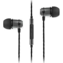 Słuchawki dokanałowe SOUNDMAGIC E50C Czarny. Czarne słuchawki dokanałowe SoundMagic. Za 238.92 zł.
